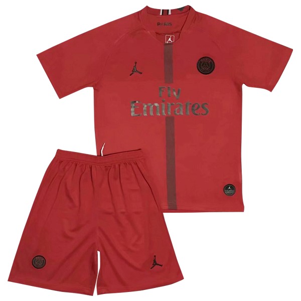 JORDAN Camiseta Paris Saint Germain Niños Portero 2018-19 Rojo